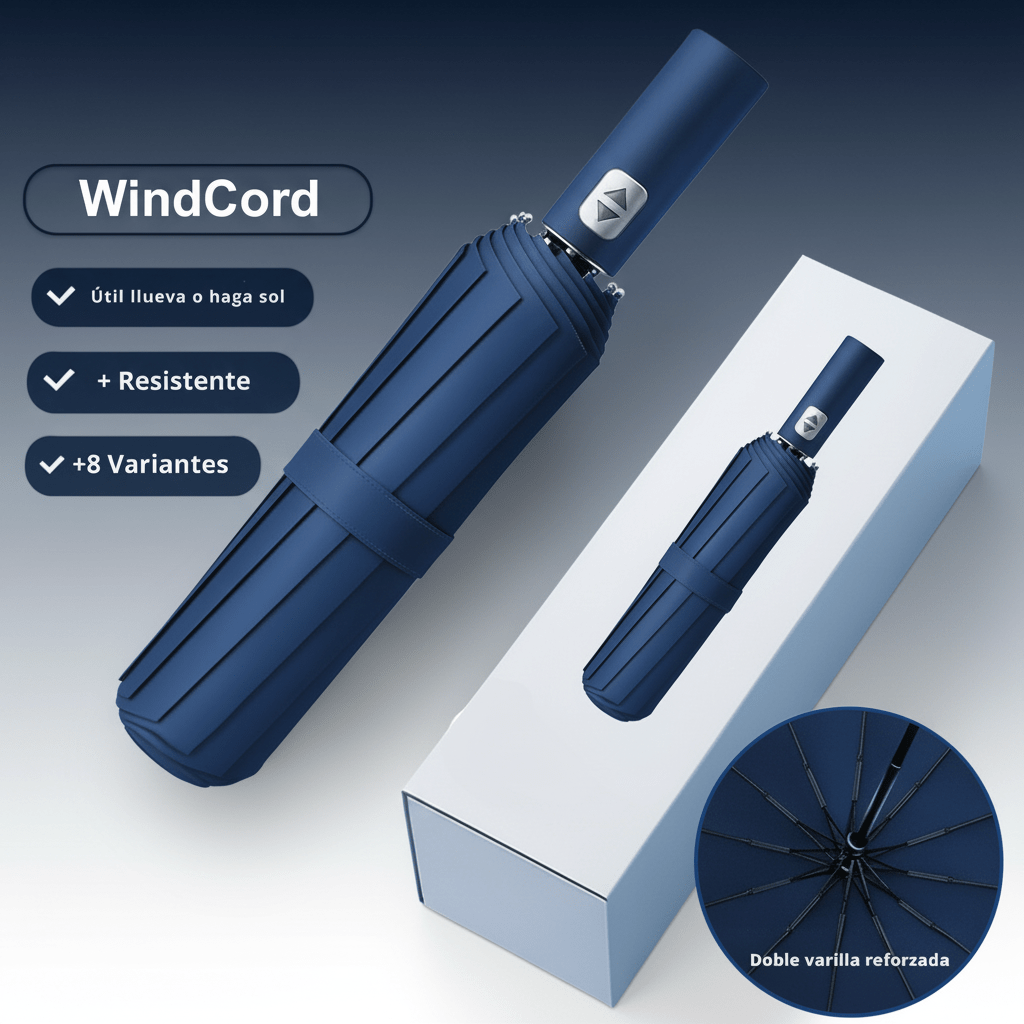 Paraguas Reforzado Automático - WindCore